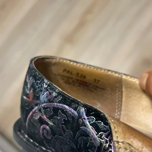 Alegria PAL-539 PG Lite Paloma Mary
Janes Iridescent Black Leather EU 37/
US 7.5 - Picture 6 of 13